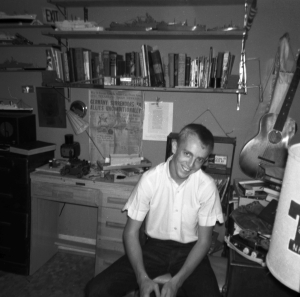 Danny Lynn McDonald in my room about 1962.  